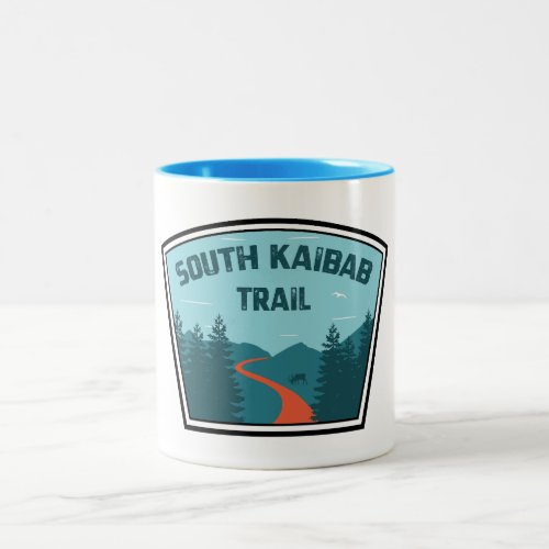 South Kaibab Trail Grand Canyon Arizona Two_Tone Coffee Mug