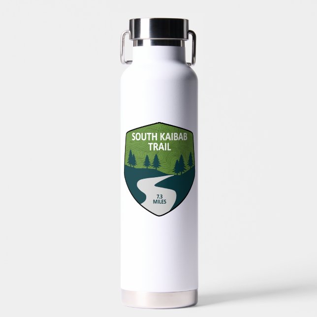 South Kaibab Trail Grand Canyon Arizona Water Bottle (Front)