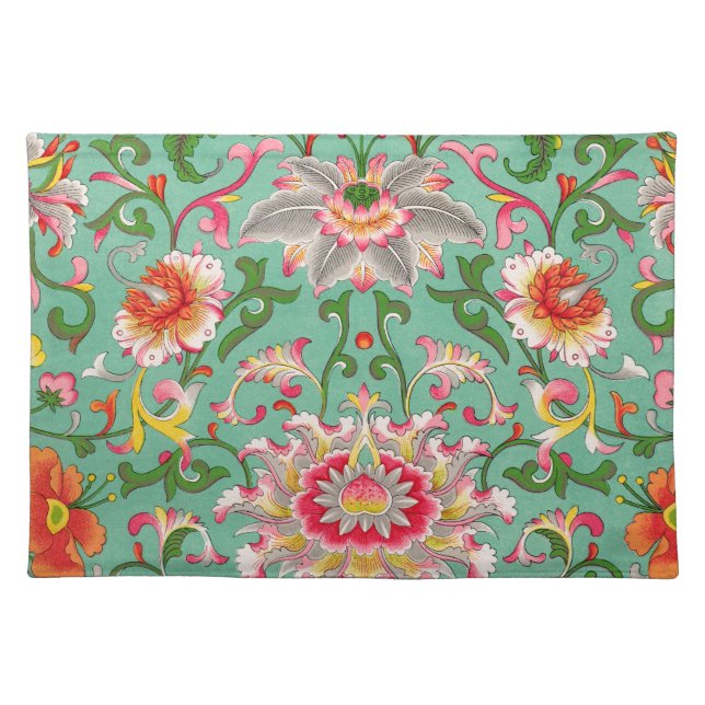 South Kensington Museum IXXVII Chinese Ornamental  Cloth Placemat (Front)