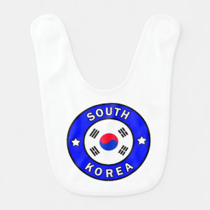 South Korea Baby Bib