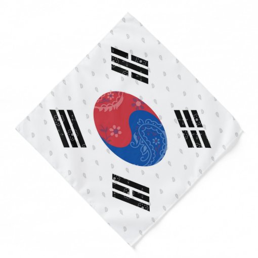 South Korea Bandana Zazzle