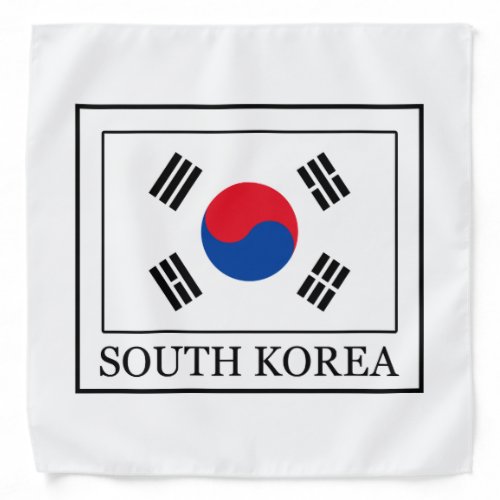 South Korea Bandana