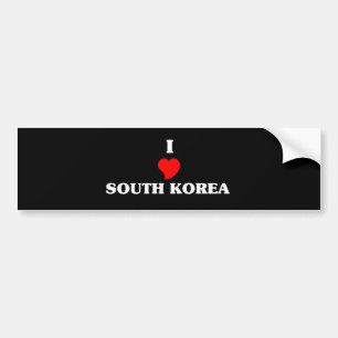 SOUTH KOREA BUMPER STICKER