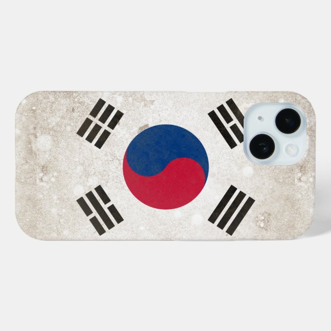 South Korea Case-Mate iPhone Case (Back (Horizontal))