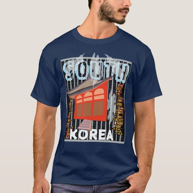 South Korea City Life T-Shirt (Front)