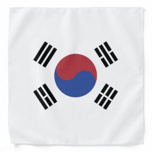 South Korea flag Bandana