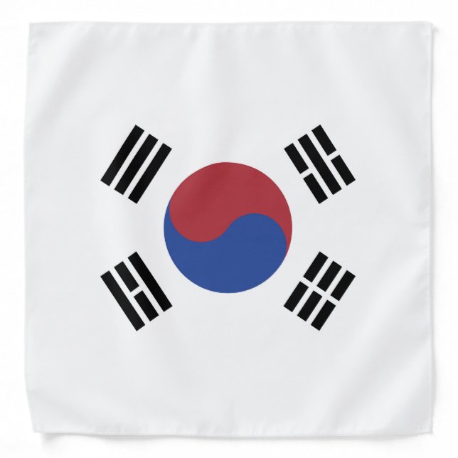 South Korea flag Bandana (Front)