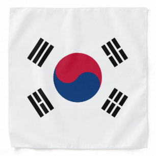 South Korea flag Bandana