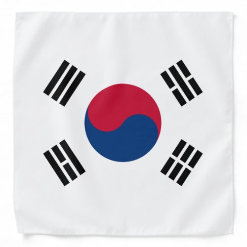 South Korea flag Bandana