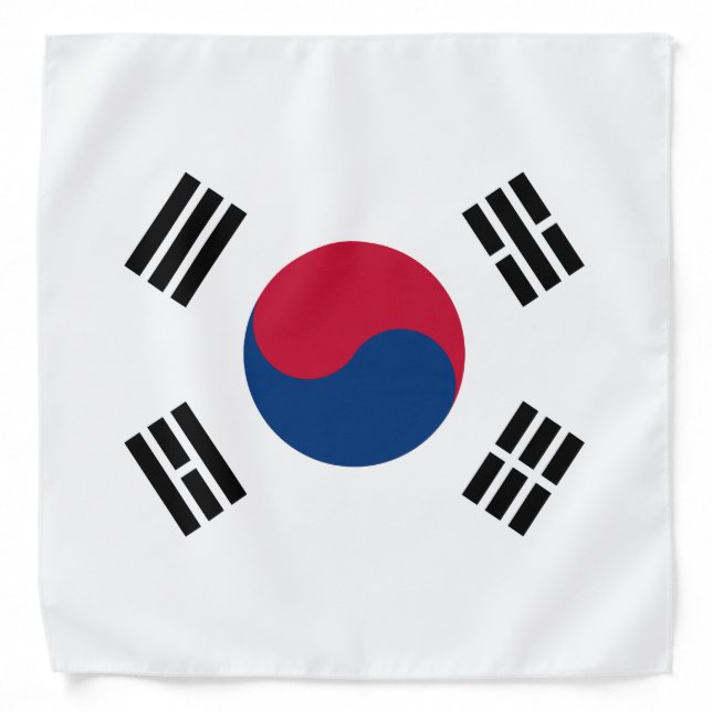 South Korea flag Bandana (Front)