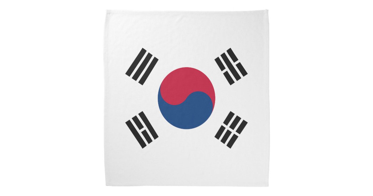  South  Korea  flag  Bandana Zazzle com