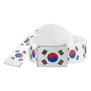 South Korea Flag Belt