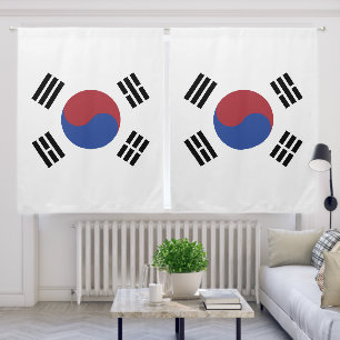 South Korea flag Blackout Curtains