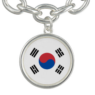 South Korea Flag Bracelet