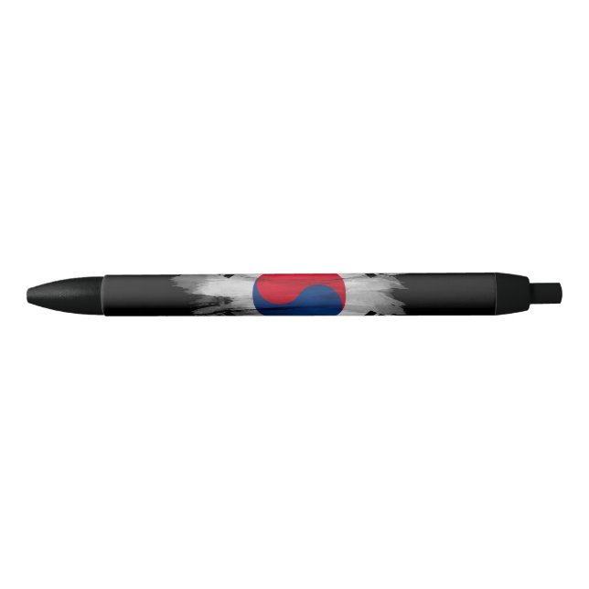 South Korea flag brush stroke, national flag Pen (Front)