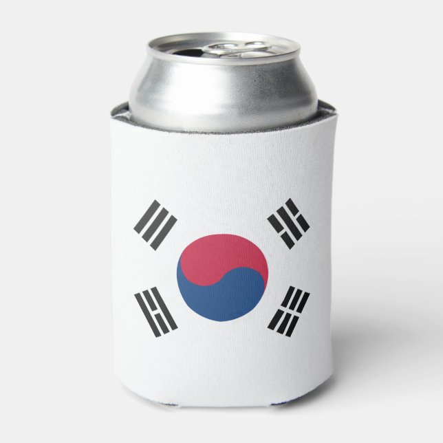 South Korea flag   Can Cooler (Can Front)
