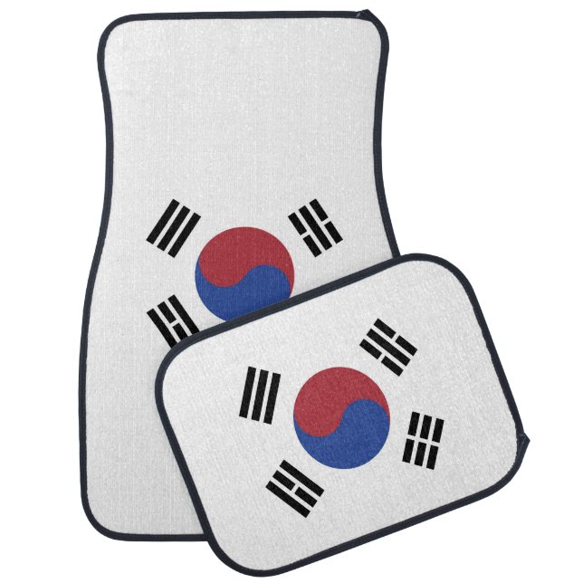 South Korea flag Car Floor Mat (Set)