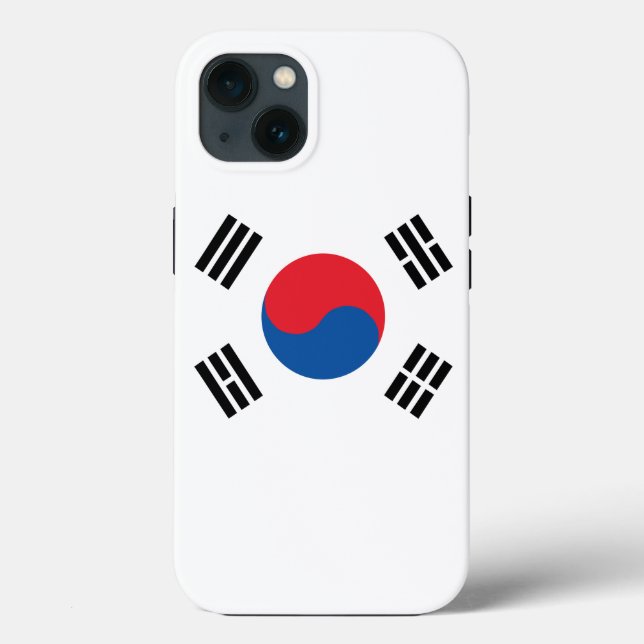 South Korea Flag Case-Mate iPhone Case (Back)