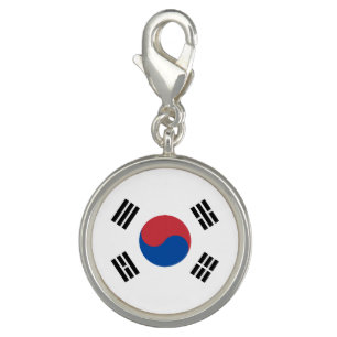 South Korea Flag Charm