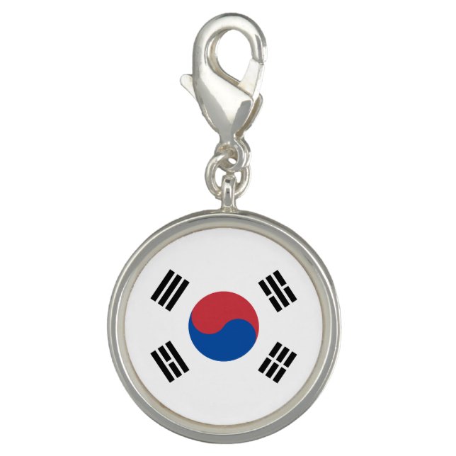 South Korea Flag Charm (Front)