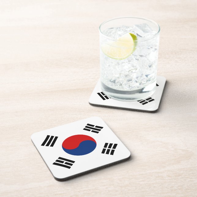 South Korea Flag Coaster (Right Side)