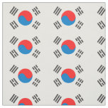 South Korea Flag Fabric