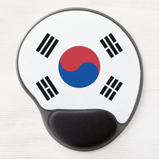 South Korea Flag Gel Mouse Pad (Front)