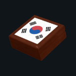 South Korea Flag Gift Box<br><div class="desc">Patriotic flag of South Korea.</div>
