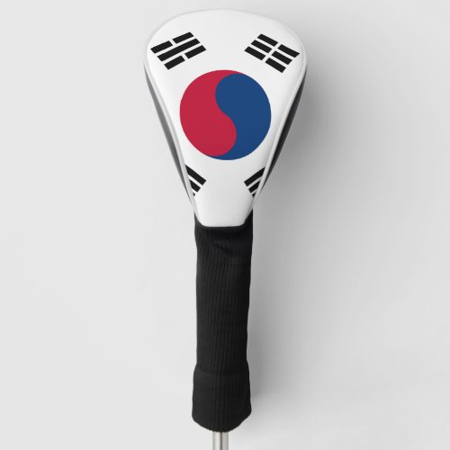 South Korea flag Golf Head Cover