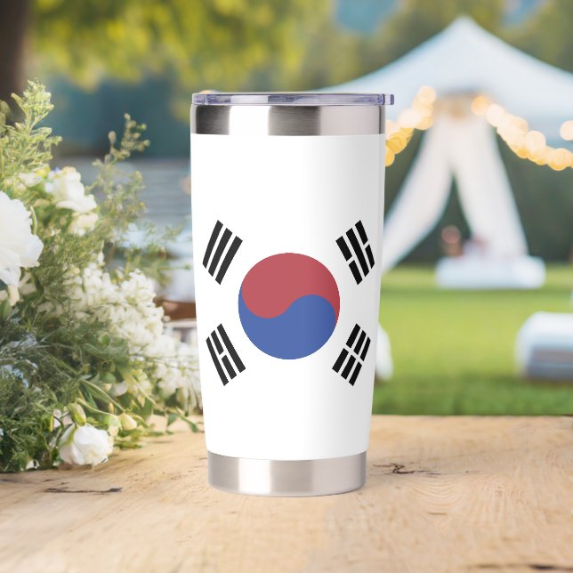 South Korea flag Insulated Tumbler (Wedding)