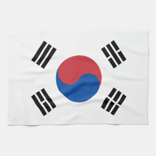 South Korea Flag Kitchen Towel