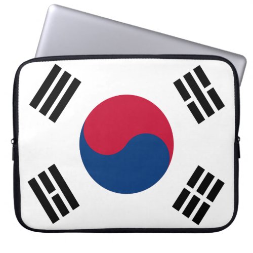 South Korea flag Laptop Sleeve