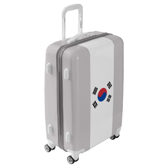 South Korea Flag Luggage (Rotated Left)