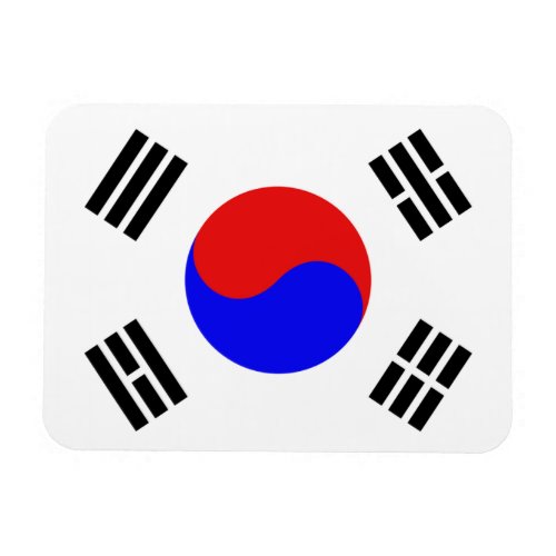 South Korea Flag Magnet