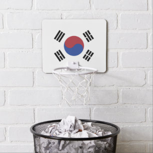 South Korea flag Mini Basketball Hoop