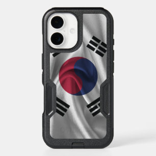 South Korea Flag iPhone 16 Case