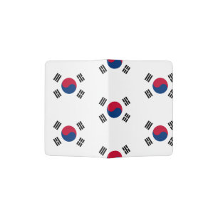 South Korea flag Passport Holder