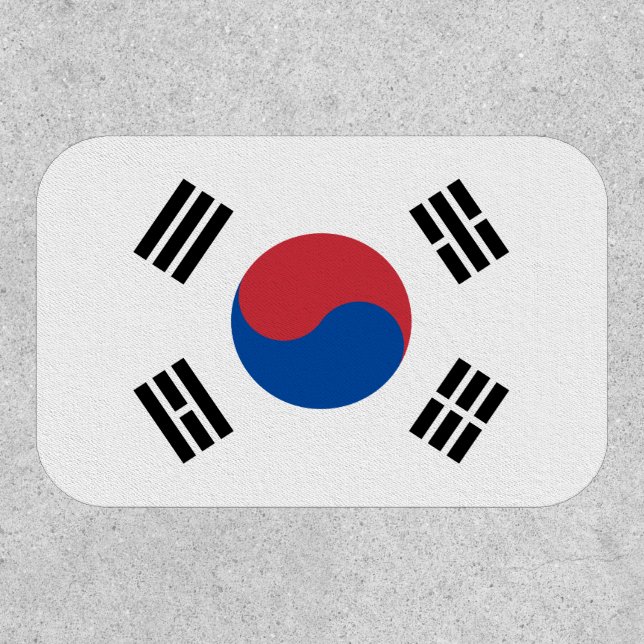 South Korea Flag Patch (Front)