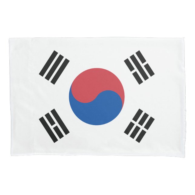 South Korea Flag Pillow Case (Front)
