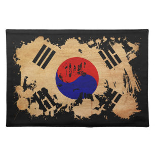 South Korea Flag Placemat