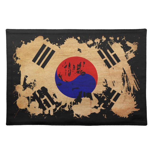 South Korea Flag Placemat (Front)