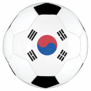 South Korea Flag Soccer Ball