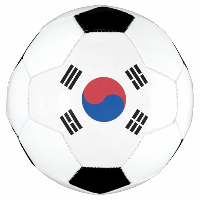 South Korea Flag Soccer Ball (Front)
