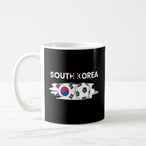 South Korea Flag Soccer South Korean Football Fans Coffee Mug