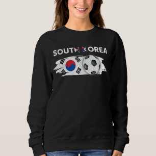South Korea Flag Soccer South Korean Football Fans Sweatshirt