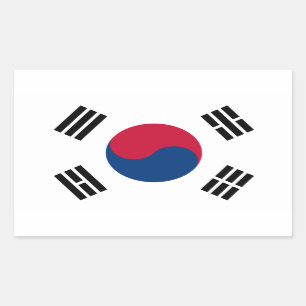 South Korea Flag Sticker
