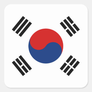 South Korea Flag Sticker