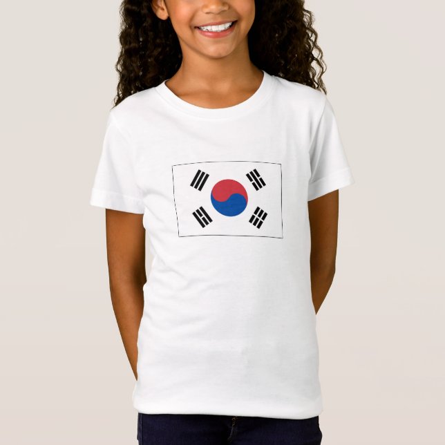 South Korea Flag T-Shirt (Front)