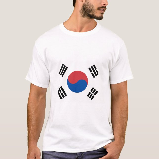 South Korea Flag T-Shirt (Front)