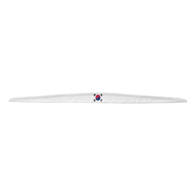 South Korea Flag Tie Headband (Front)